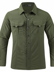 Men's Outdoor Long Sleeve Button Up Shirts