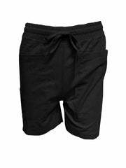 Patched Pockets Drawstring Shorts Casual Shorts For Women