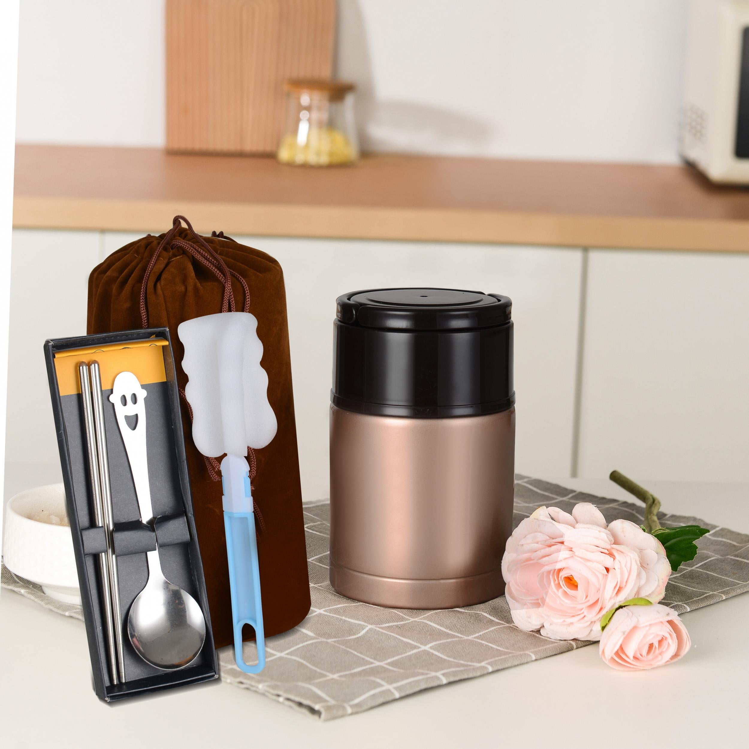 Stainless Steel Hot Food Flask Vacuum Insulated Bento Box