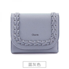 Hand-Woven Women's Wallet Small Fresh Style