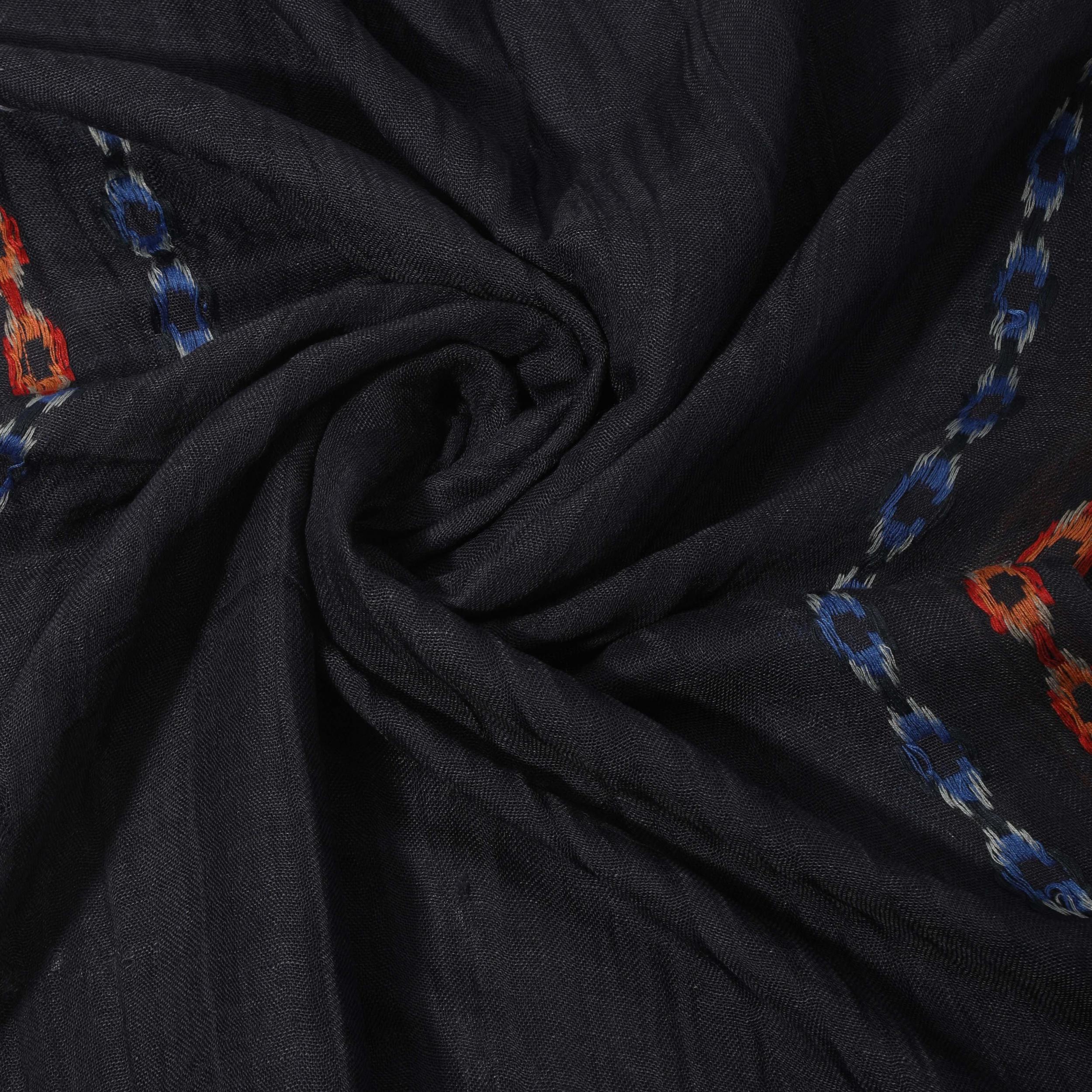 Men's Ethnic Style Tassel Scarf Buckle Pattern Photo Link