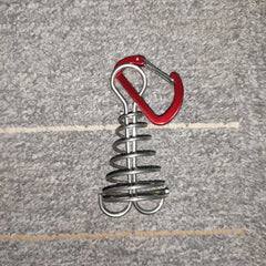Octopus Deck Nail & Carabiner Adjustable Anchor Pegs for Camping Tent