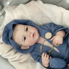 Realistic Boy Reborn Doll with Outfit & Accessories