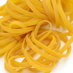 70 High Stretch Yellow Rubber Rings
