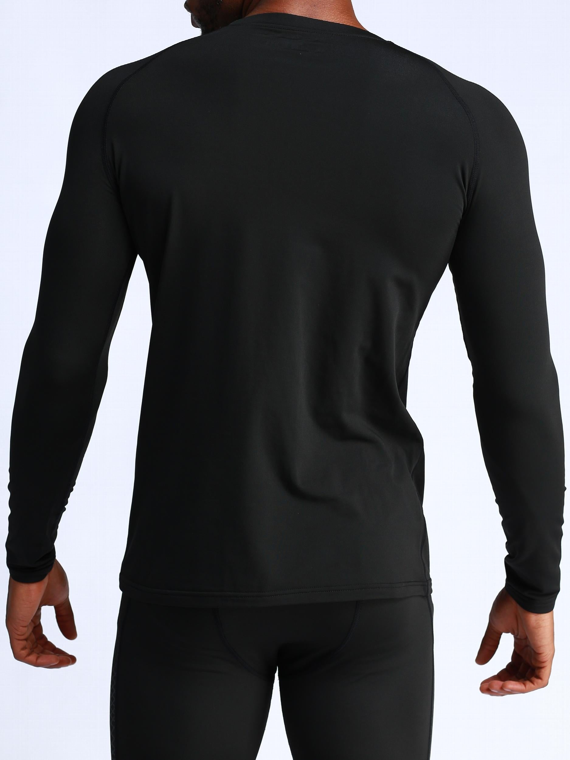 Winter Fleece Basketball Training T Shirt with Compression Sports Tights