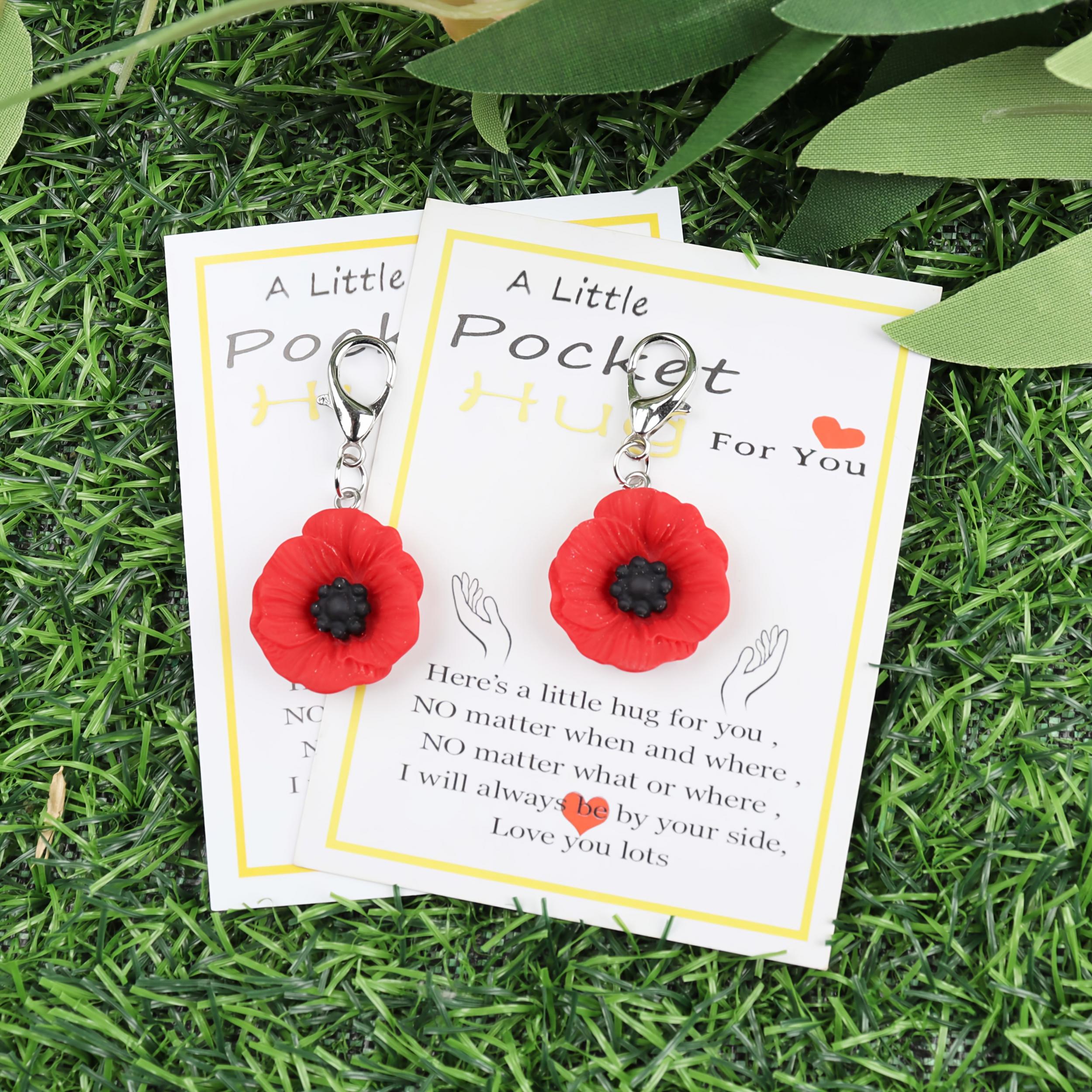 Flower Keychain Romantic Charm Gift for Couples and Friends