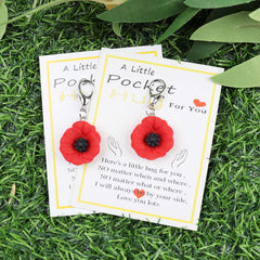 Flower Keychain Romantic Charm Gift for Couples and Friends