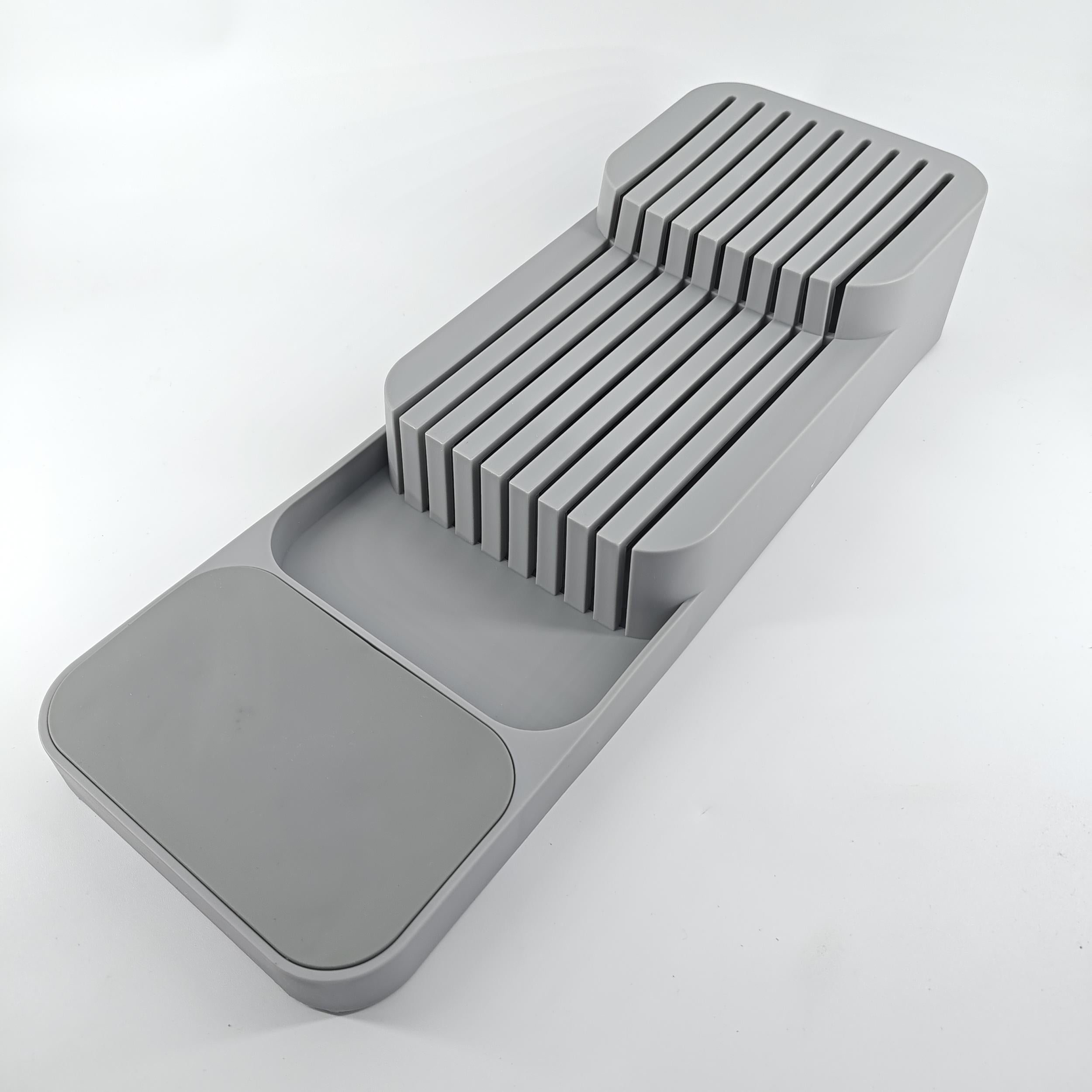 Knife Block Holder Drawer Storage Box Organizer Insert