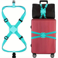 Adjustable Elastic Luggage Strap with Buckles for Baggage