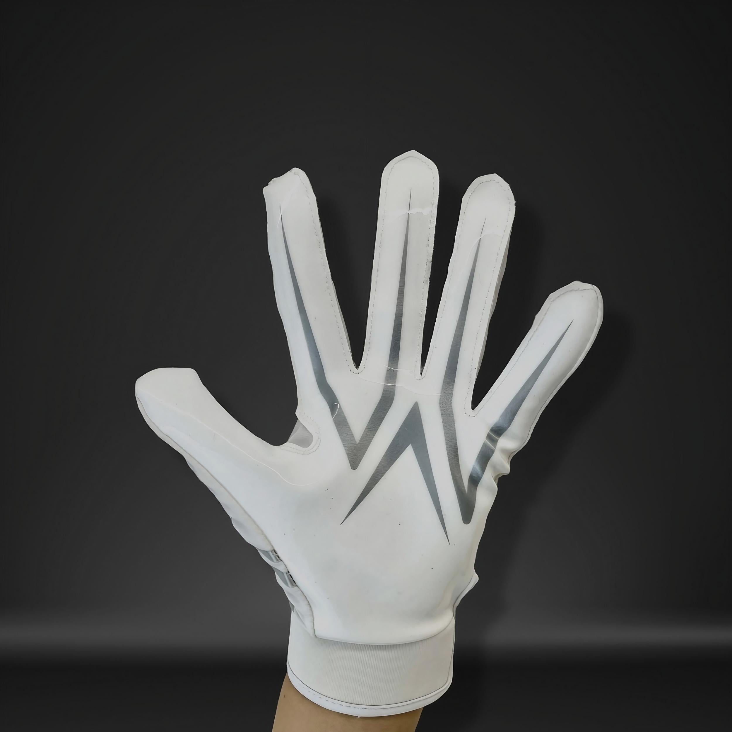 Youth Football Gloves - Non Slip Silicone Grip for Enhanced Performance