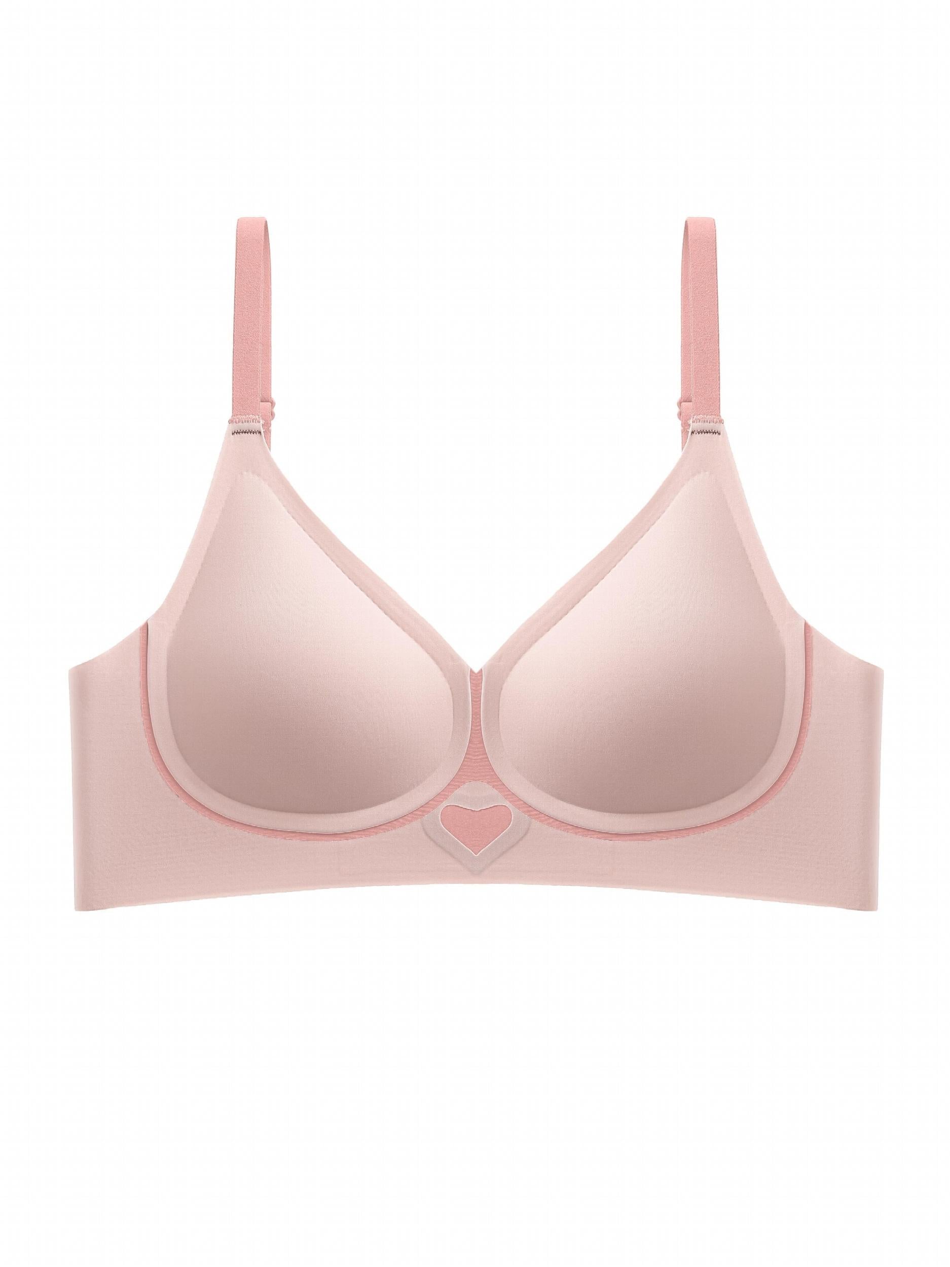 Girl's V Neck Bralette, Adjustable Strap, Breathable, Soft, 12-17 Years