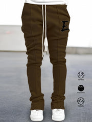 Bell Bottomed Pants Men's Casual Stretch Hip Hop Joggers