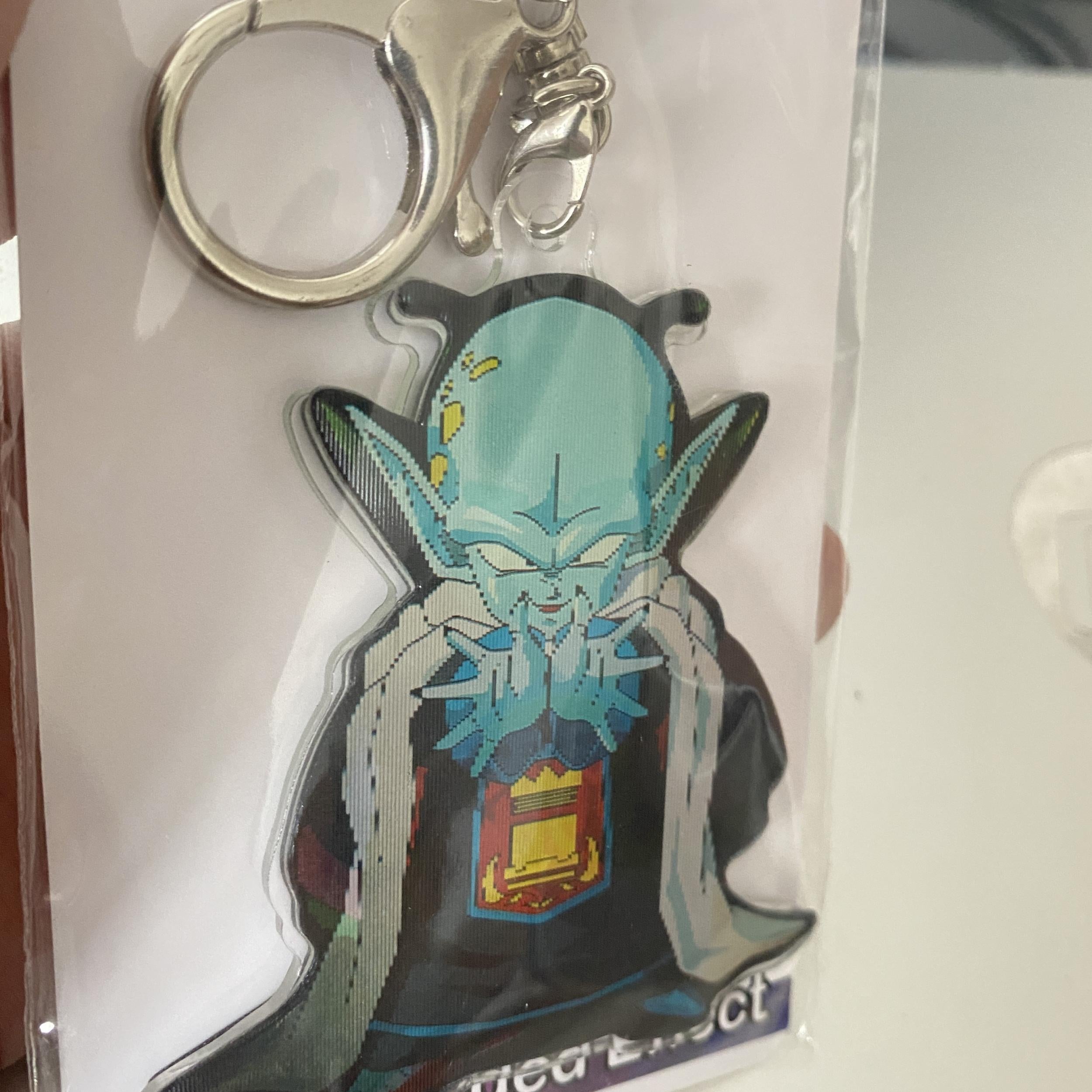 Cartoon Face Changing Keychain Acrylic Bag Pendant for Men