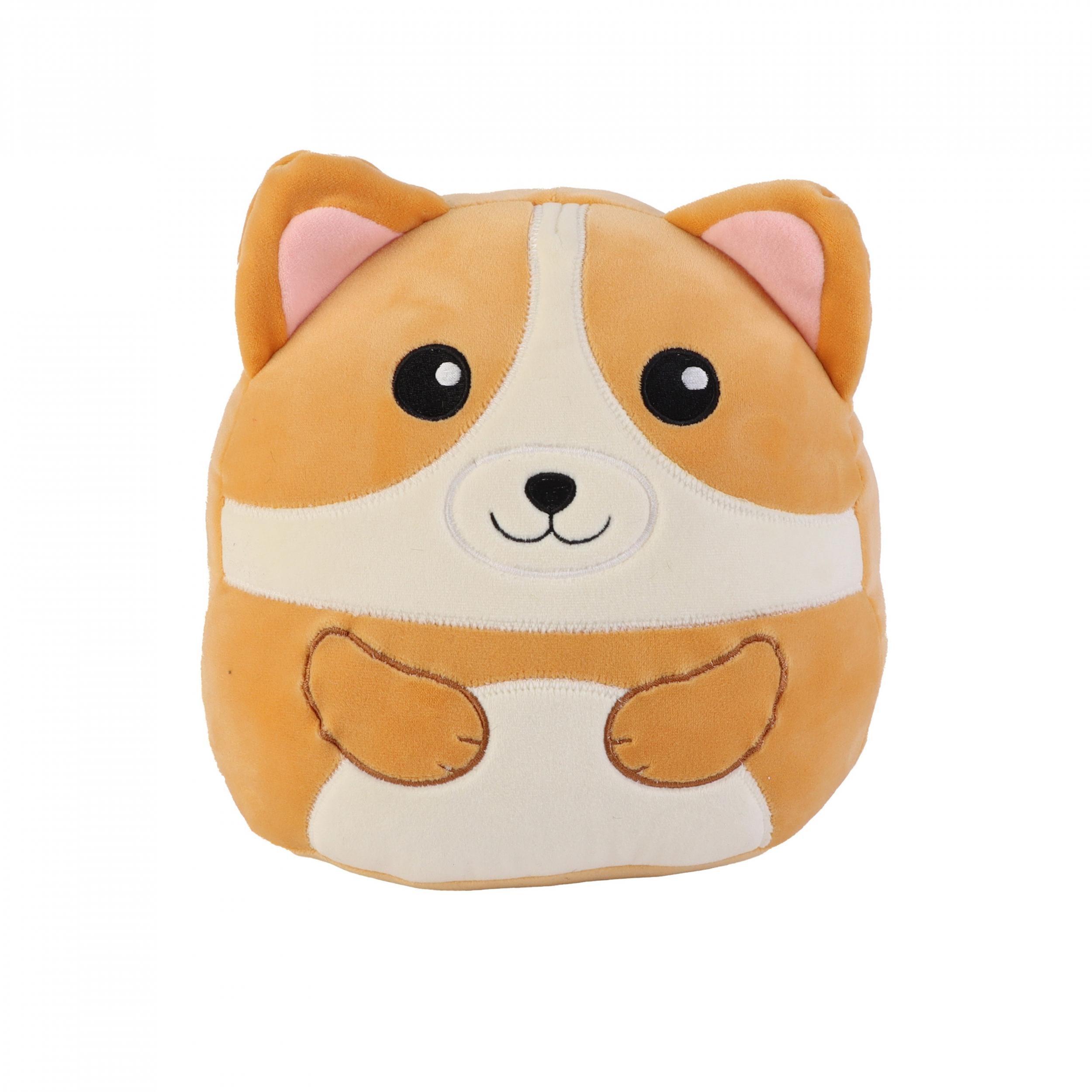 9 84inch Corgi Plush Pillow Corgi Stuffed Animals Hugging Plush Squishy Toy