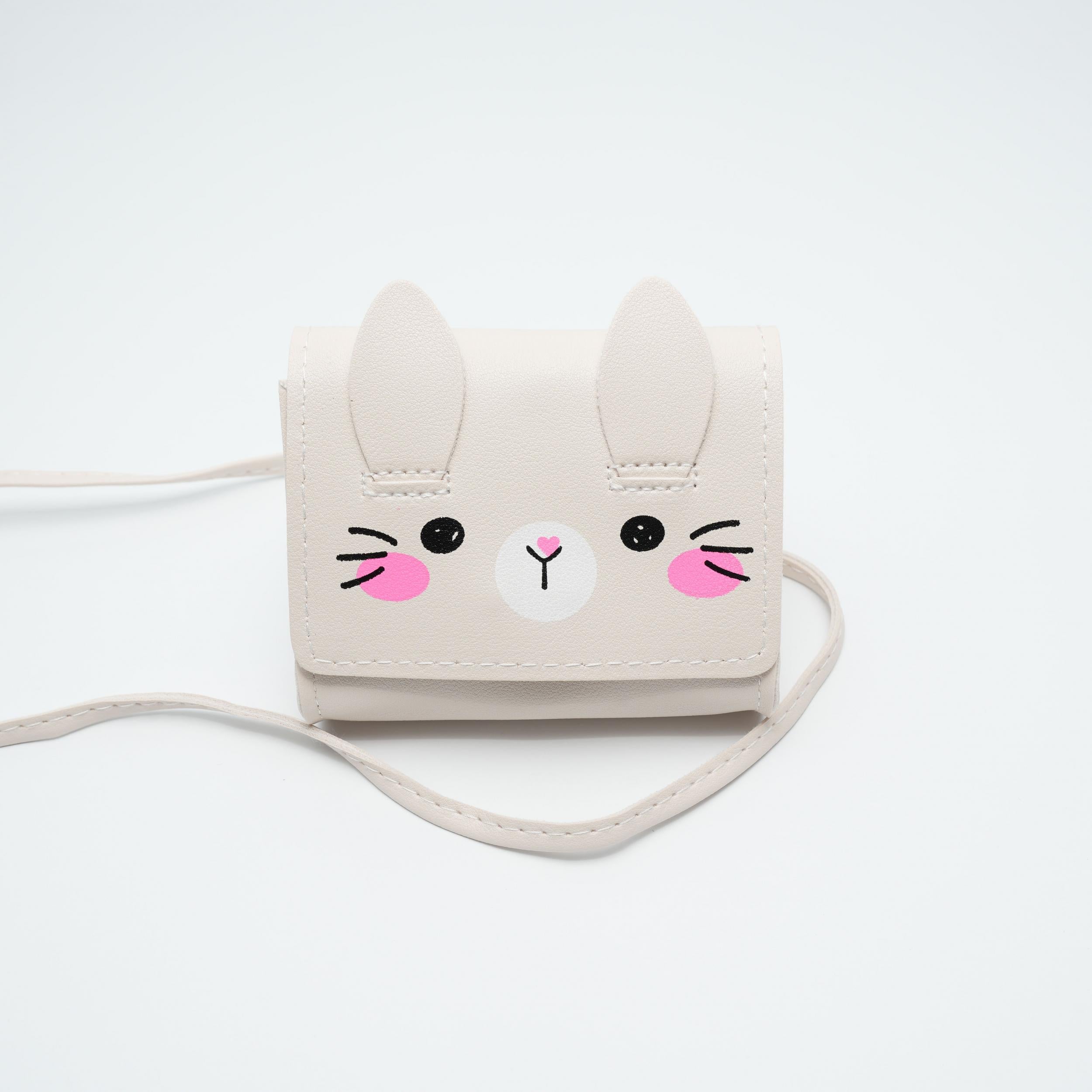 Girls Rabbit Shoulder Bag Messenger Bag Coin Purse Wallet Crossbody Bag
