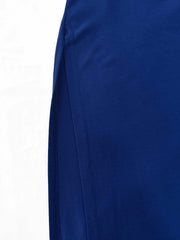 Solid Long Sleeve Round Neck Tunic Top & Pants Set