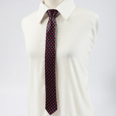 Red Heart Print Necktie Hip Hop Tie Unisex Shirt Tie