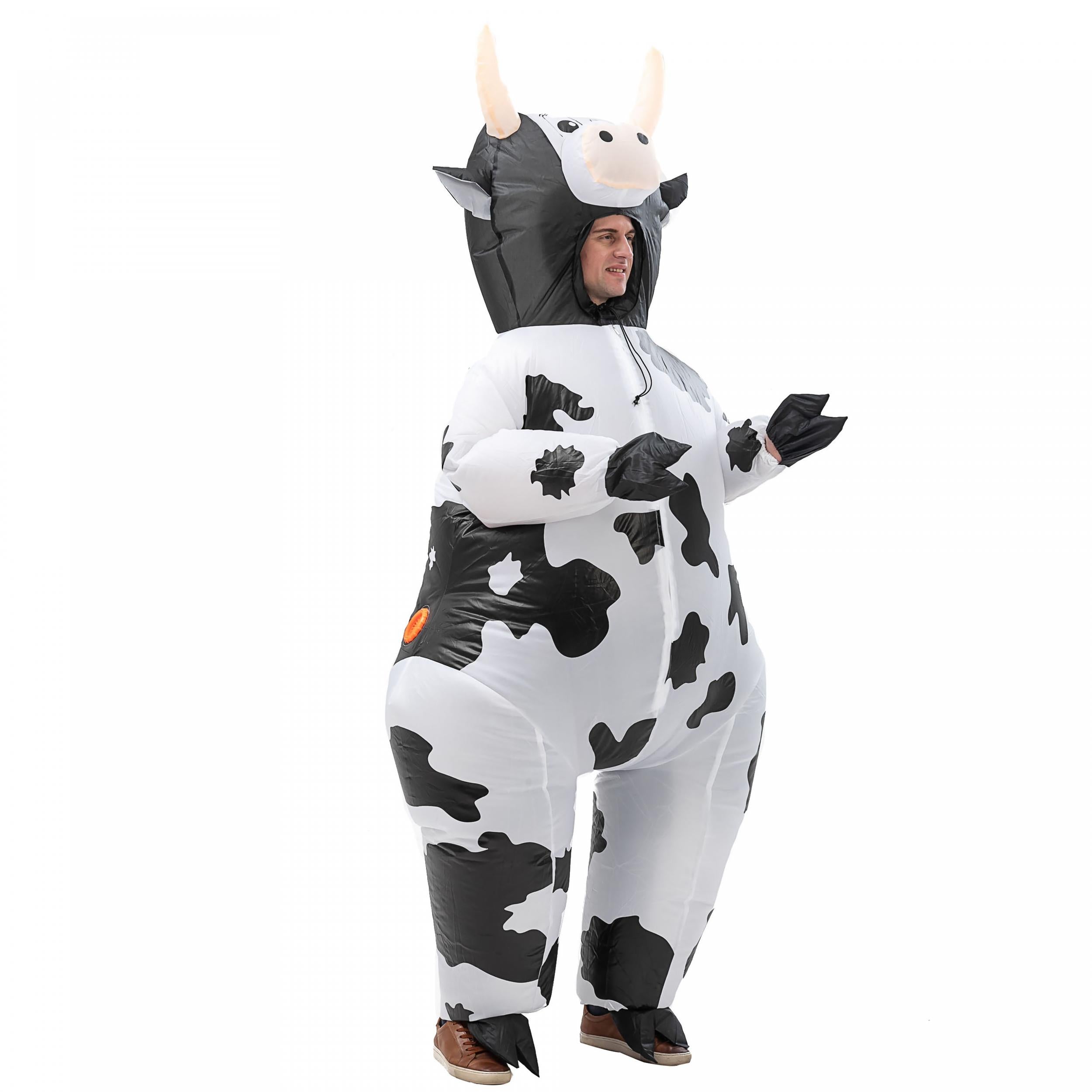 Halloween Cow Inflatable Costume Adult Size 155cm