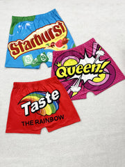 3 Pack Letter Print Shorts - Women's Spring & Summer Clothing