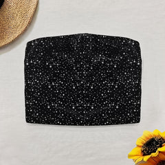 Sequin Decor Crop Tube Top Bandeau for Summer