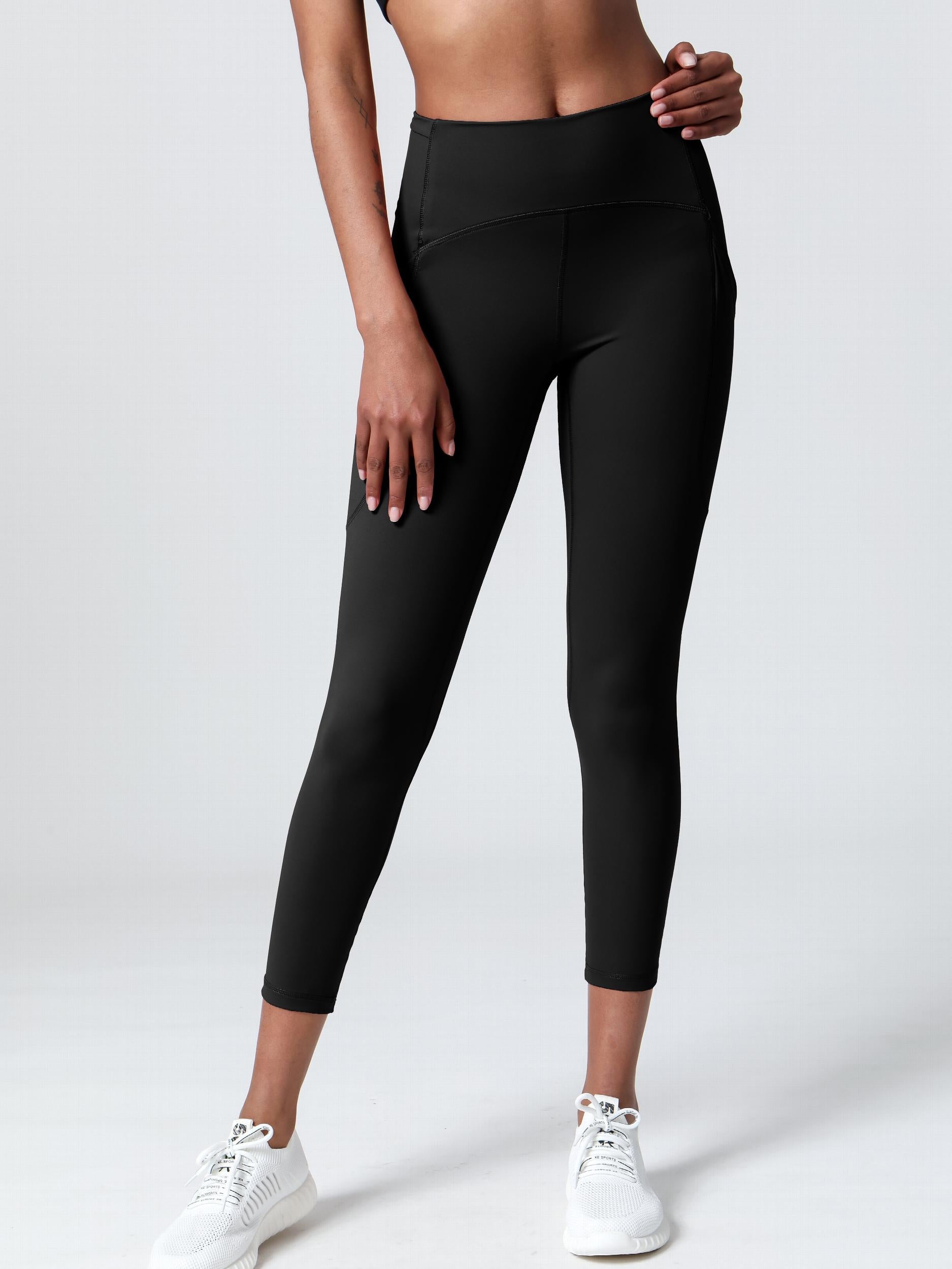 High Waist Yoga Pants Pocket Butt Lifting Leggings