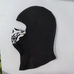Halloween Dress Up Hat Riding Mask Sweat Absorption Sunscreen Headgear