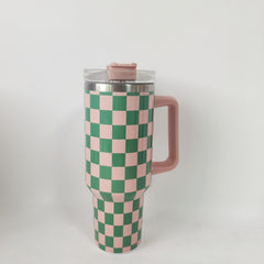 40oz Stainless Steel Insulated Water Bottle Leakproof with Lid Straw