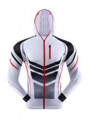Men's UV Protection Fishing Hoodie Lightweight Sunblock Sport Jacket