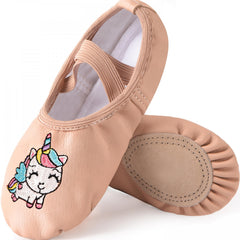 Girls Lightweight Ballet Shoes for Dancing & Yoga