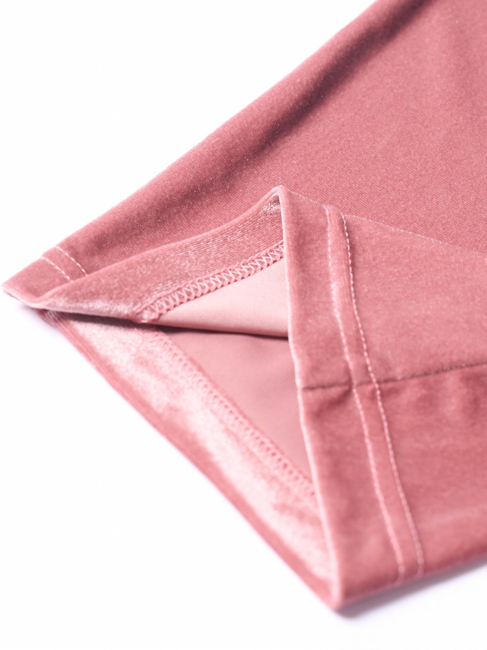 Velvet High Waisted Soft Warm Home Wear Pants