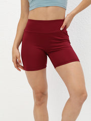 High Waist Tight Fit Hip Lifting Quick Dry Shorts for Running