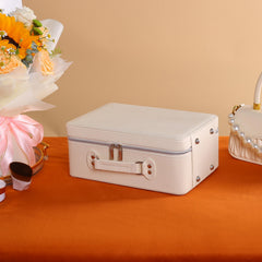 Portable Makeup Case with Mirror & Light