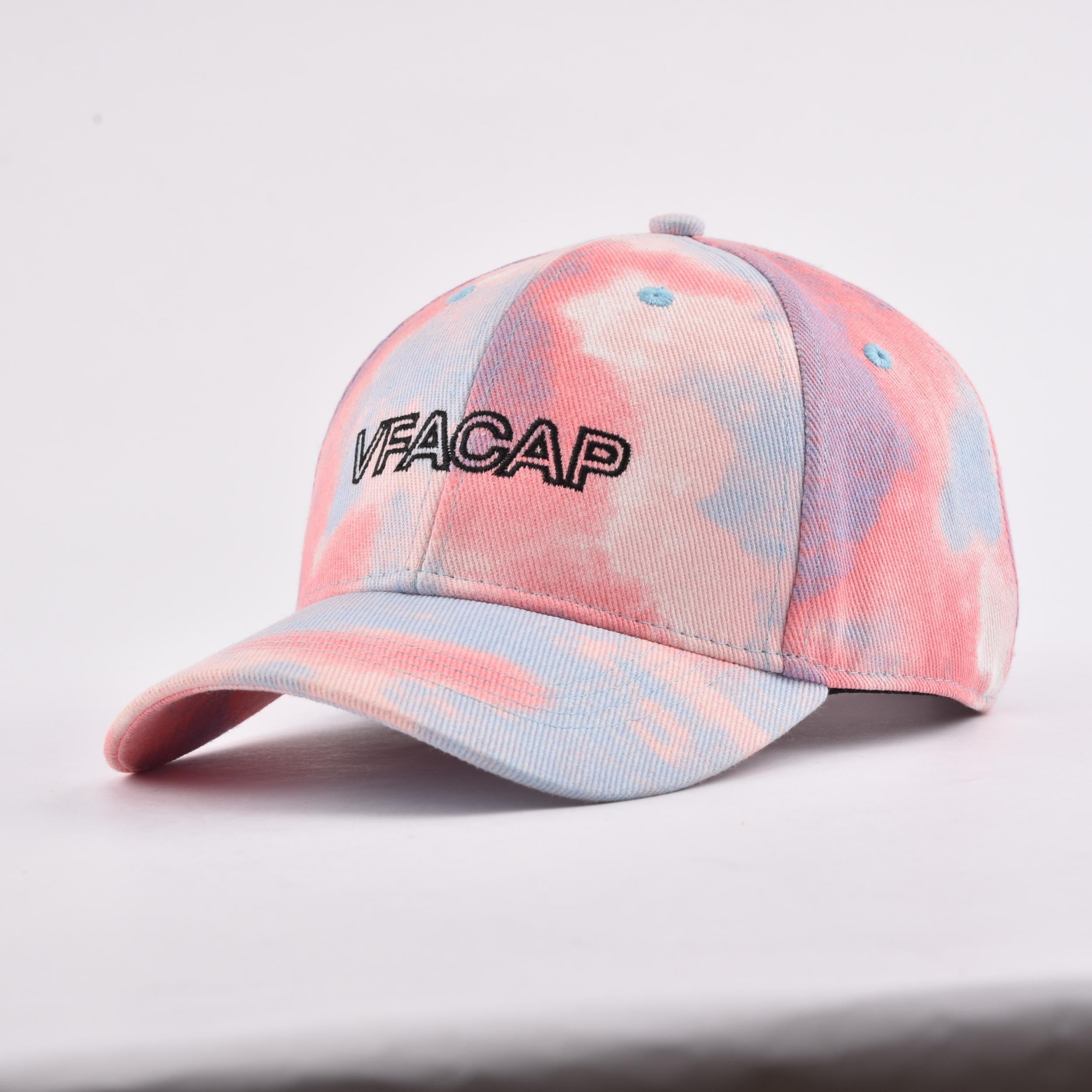 Tie Dye Print Baseball Cap Hip Hop Cotton Snapback Hat