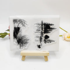 Pastoral Style Silicone Stamp for Card Making and Scrapbooking