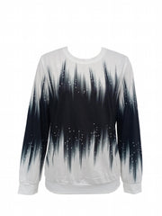 Casual Crew Neck Sweatshirt for Women