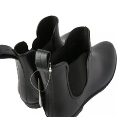 Waterproof PVC Lightweight Flat Rain Boots Elastic Non Slip Chelsea Boots