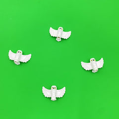 2PCSMOC Owl Building Blocks Assembly Animal Ornament Toy