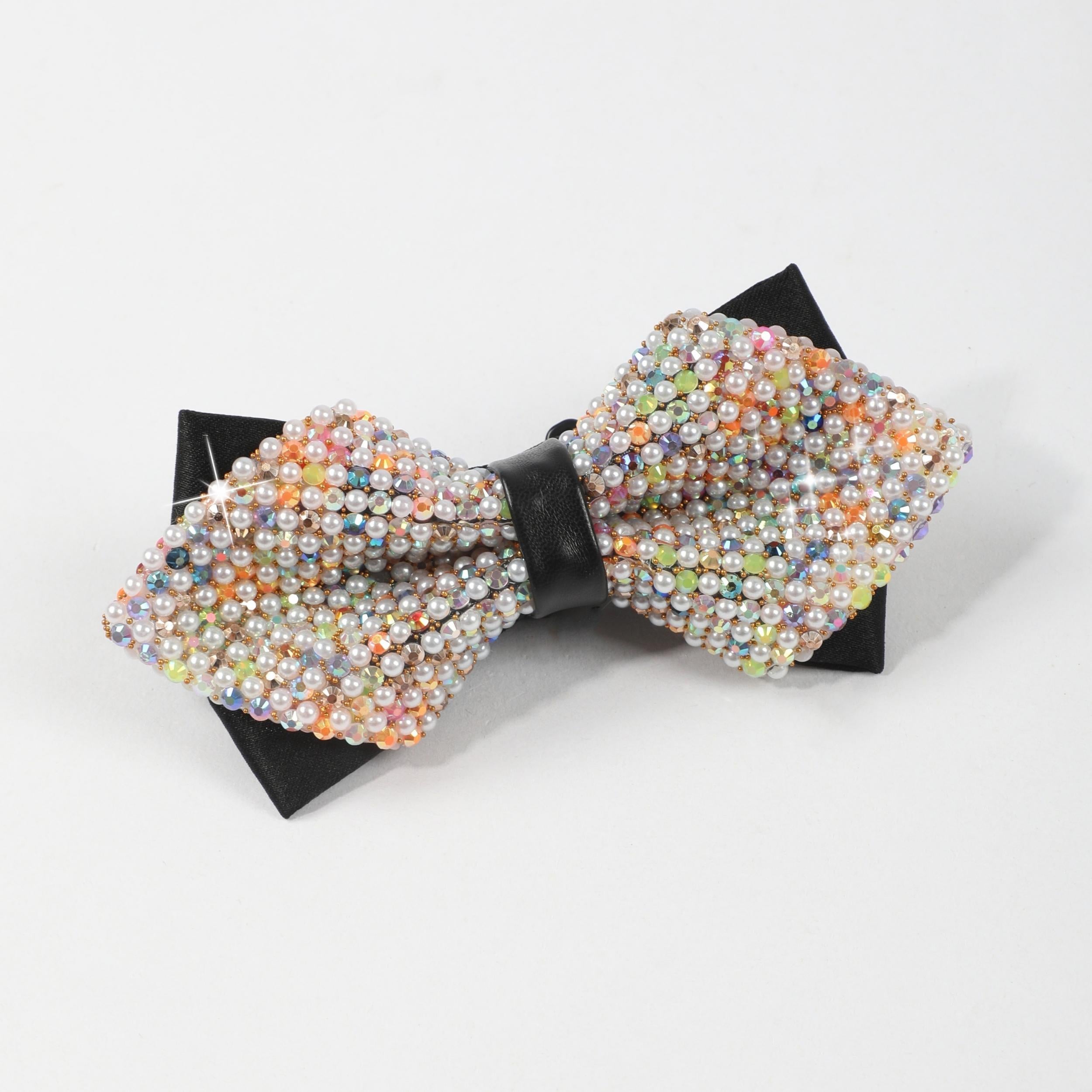 Faux Pearl Bow Tie for Women