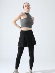 2 in 1 Sports Skirts With Leggings Running Golf Tennis Skorts Women's Activewear