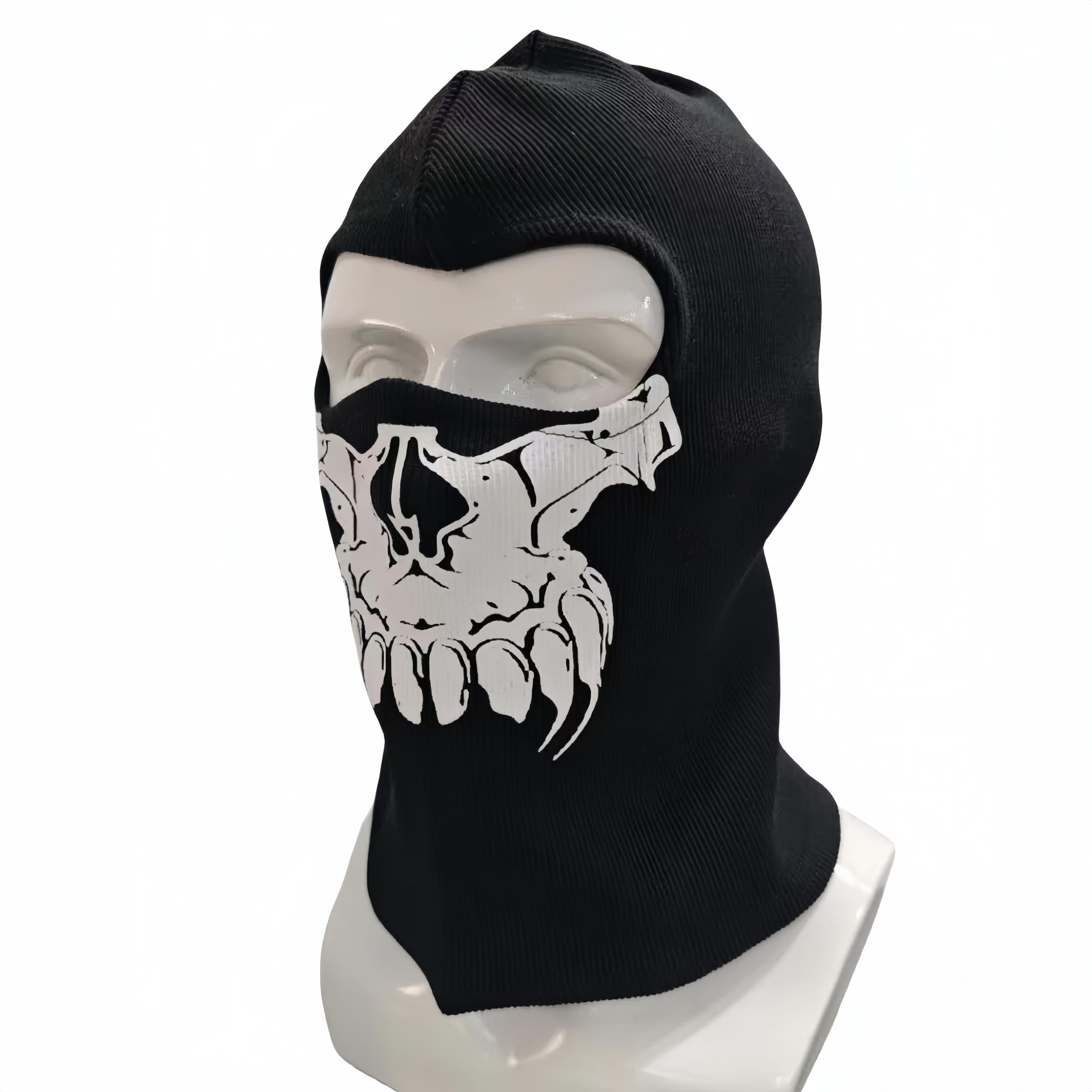 Halloween Dress Up Hat Riding Mask Sweat Absorption Sunscreen Headgear