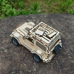 Wooden Off Road Vehicle 3D Puzzle DIY Gift