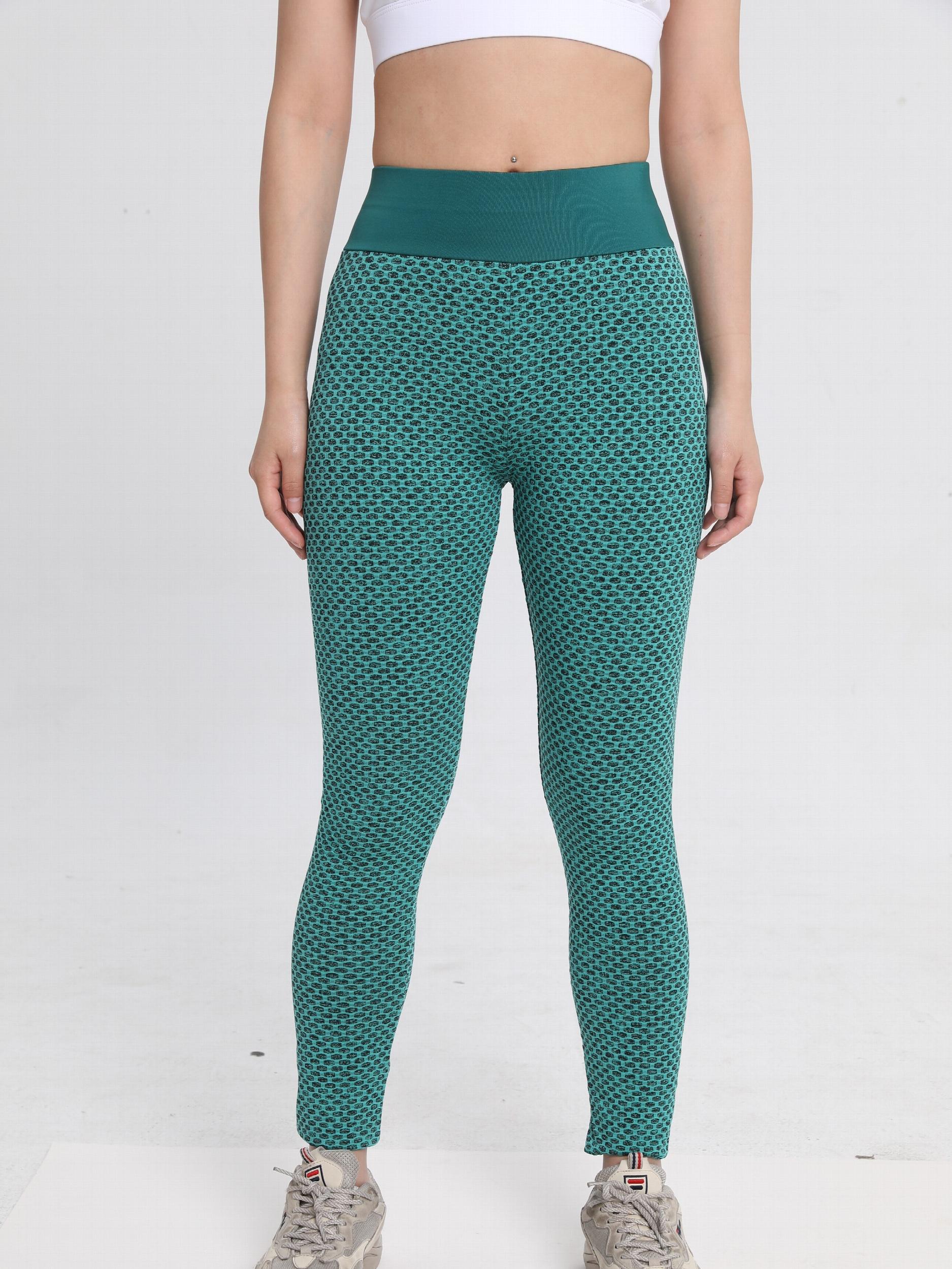 Honeycomb High Waist Yoga Leggings