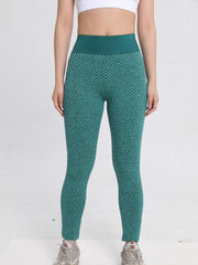 Honeycomb High Waist Yoga Leggings