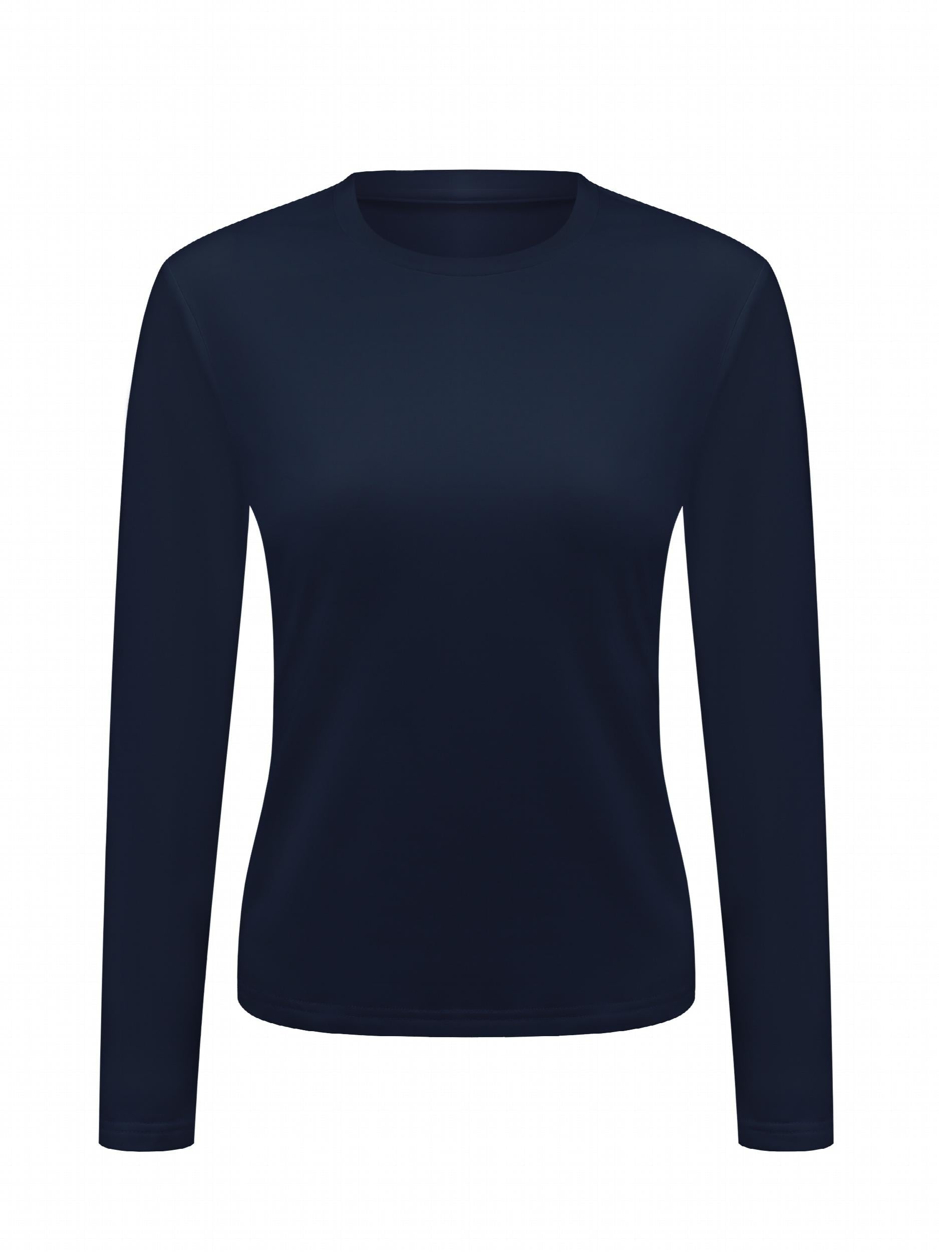 Women's Solid Warm Fleece Top - Autumn Winter Clothing