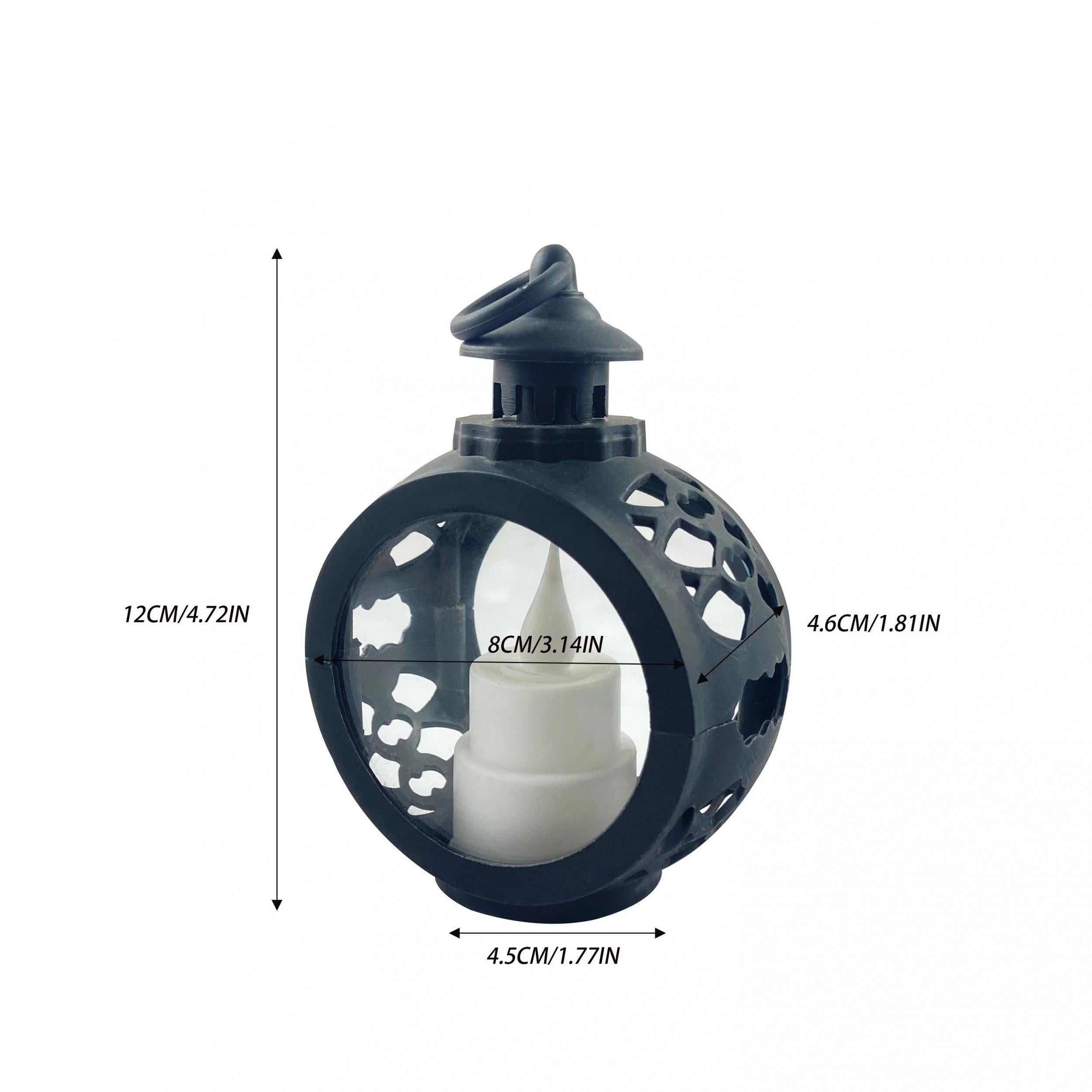 Small Round Lamp Electronic Candle Night Light