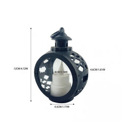 Small Round Lamp Electronic Candle Night Light