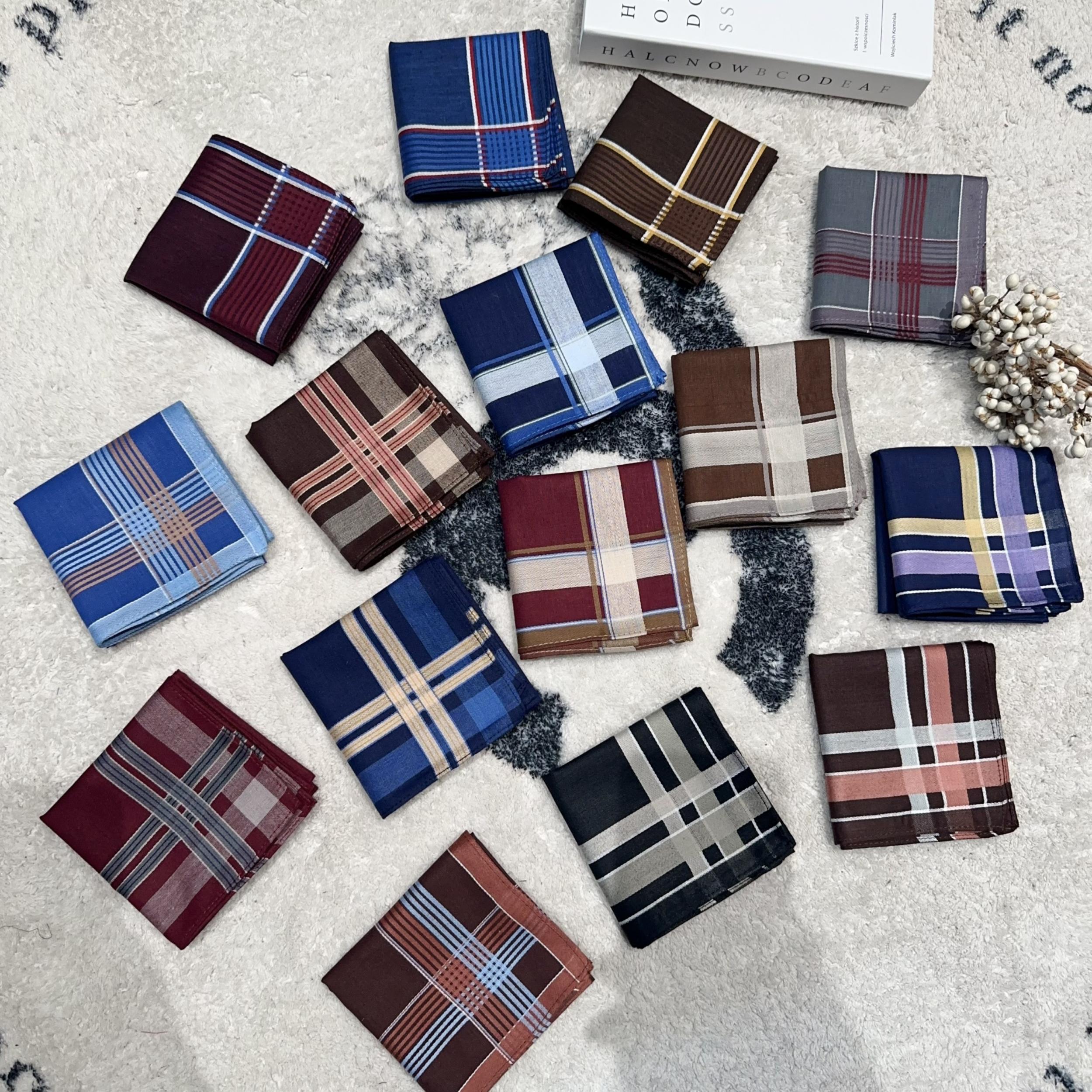 Men's Business Handkerchiefs Dark Suit Pocket Towels