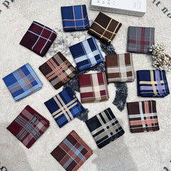 Men's Business Handkerchiefs Dark Suit Pocket Towels