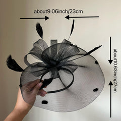 Kentucky Derby Hat Fascinator for Derby Wedding Races Cocktail Party