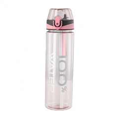 720ml Water Bottle With Straw And Strap Portable Plastic Sports Cup Leakproof